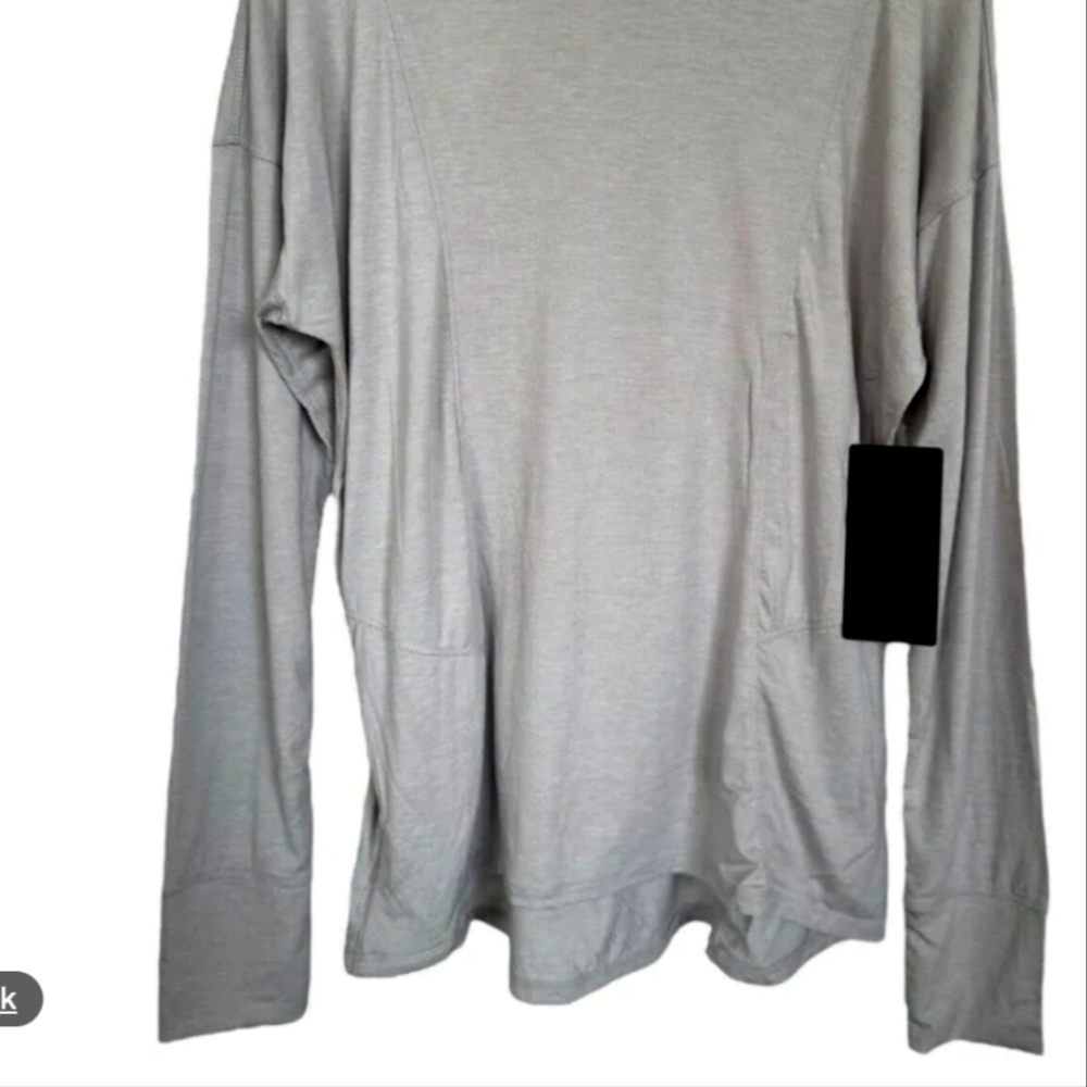 90 Degree Sweatshirt W Hood And Cowl Neck
